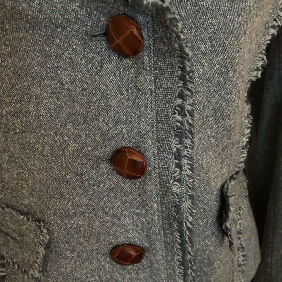 Etcetera Bluish -green raw edge pant suit - Picture 2 of 8